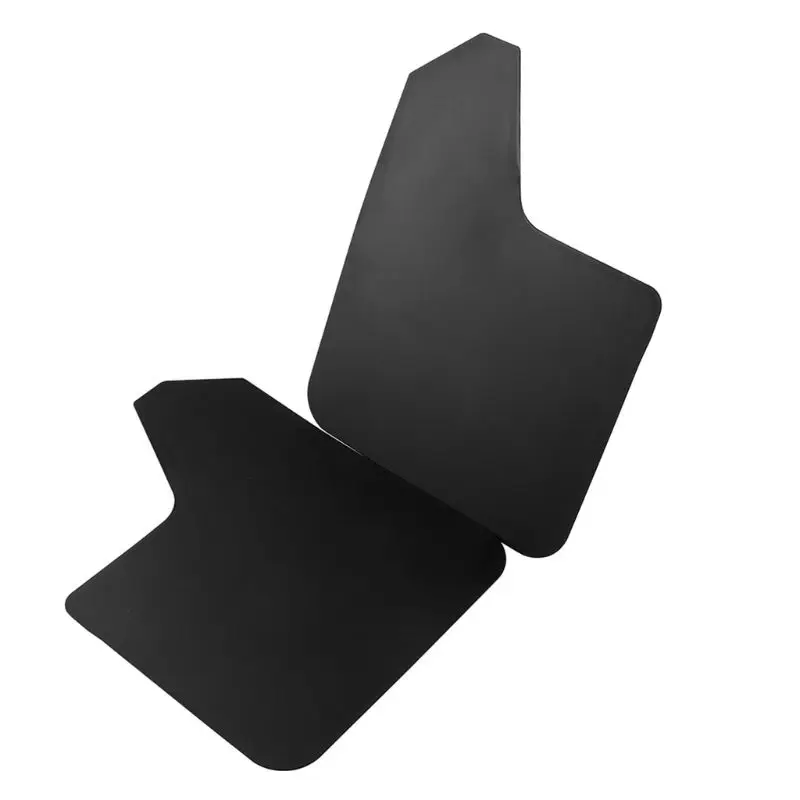 

Motorbike Basic Mud Flaps Black w/Black Logo Universal Fitment MF12-BAS-BLK Part