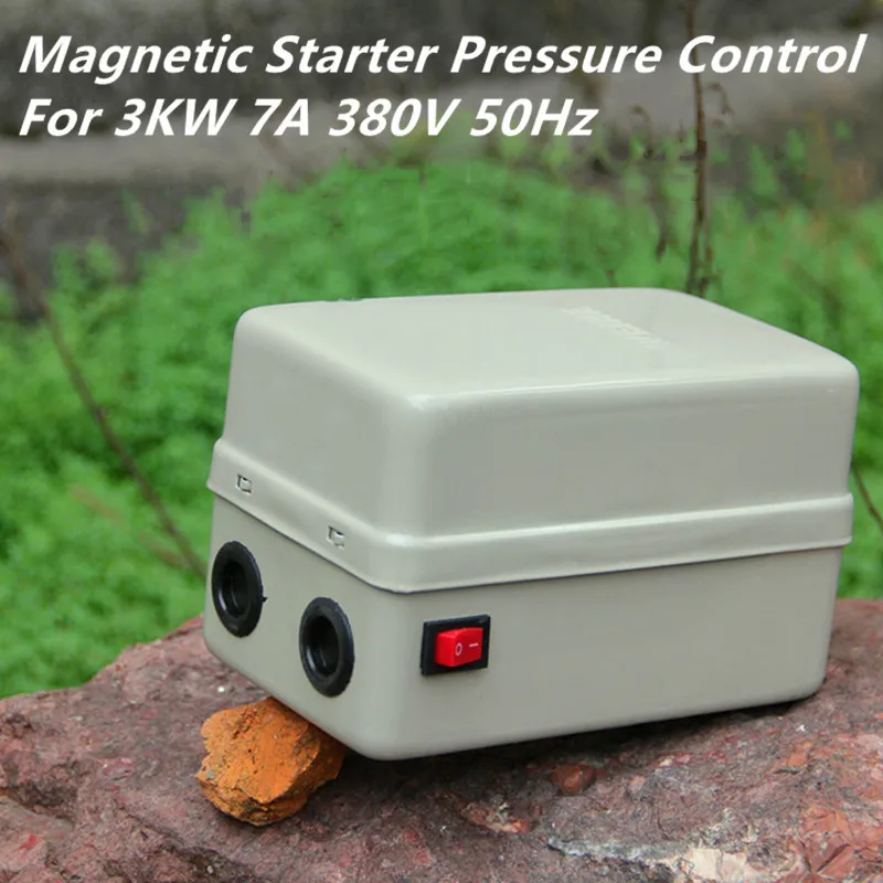 Air compressor Manual Direct Start Type Control Motor Magnetic Starter 380V 50/60Hz 3kv for Staring Protecting Stopping | Обустройство