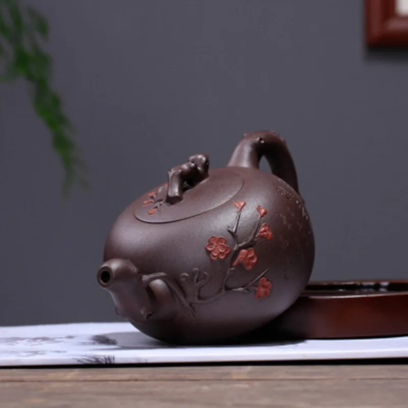 Керамический Чайник Китайский Исин Zisha глина чайный горшок Gongfu Чайный набор ситечко для заварочного чайника 330 мл Новое поступление высокое качество с подарочной коробкой