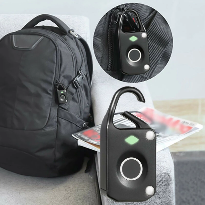 

Anti-Theft New Smart Fingerprint Padlock Keyless Bluetooth Phone APP Door Lock
