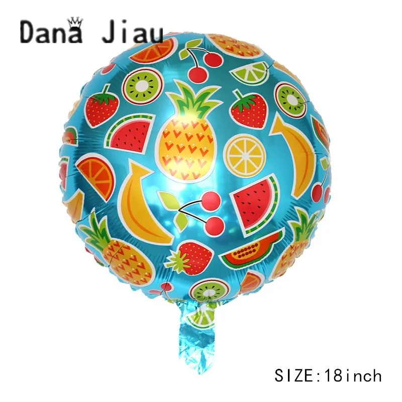 DANA JIAU фруктовый воздушный шар в форме ананаса летние вечерние украшения банана