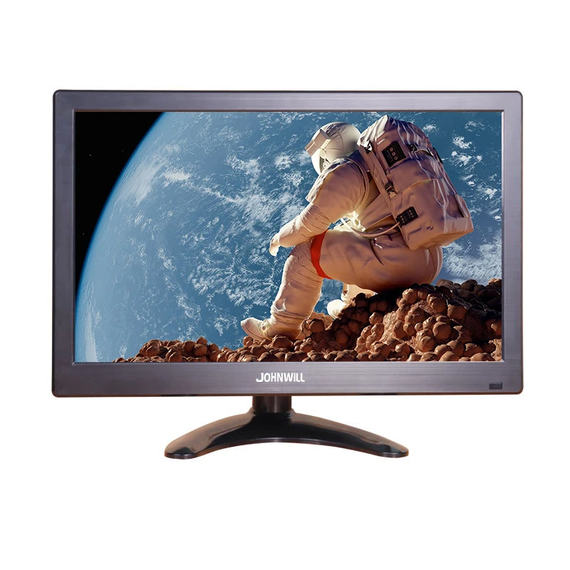  12 inch LCD Monitor Computer PC Display HDMI VGA USB AV BNC With Speaker 2 Channel Video for CCTV s