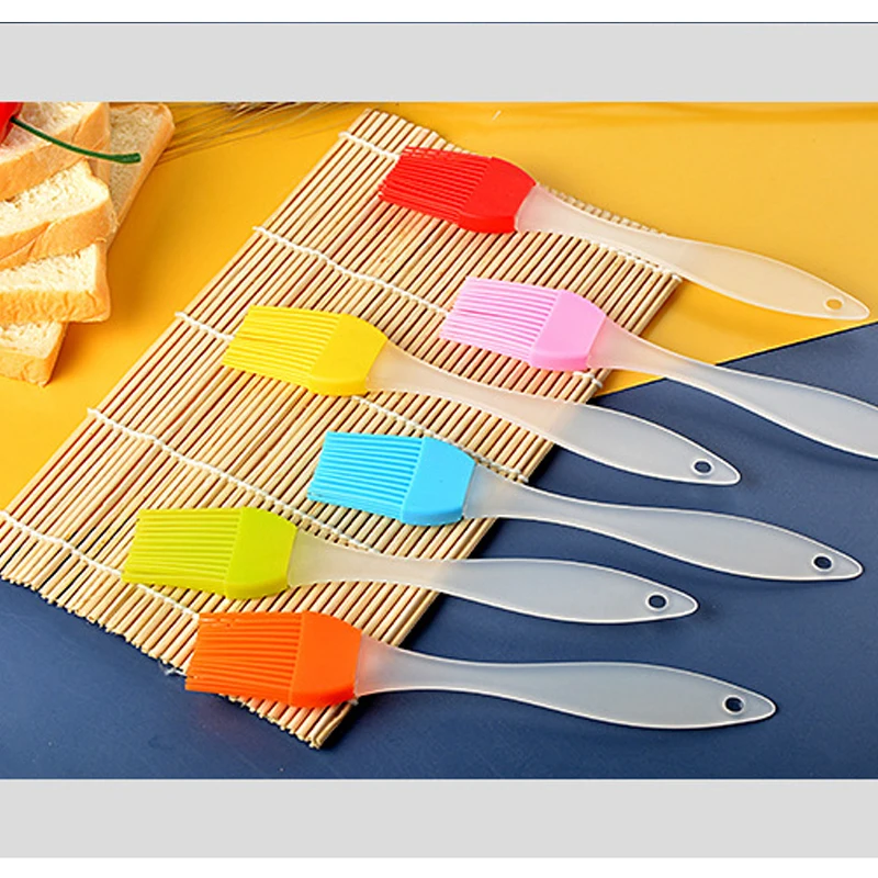 Silicone Grill Brush Bread Chef Pastry Oil Cooking Smear Cream Tool Cake baking pan oil brush Kitchen | Дом и сад
