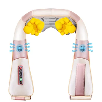 

Shoulder and Neck Massager Neck Waist Shoulder Back Multifunctional Kneading Hot Massage Vibration Cervical Massage Shawl