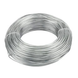 Gold Plated Bendable Aluminum Craft Wire for Jewelry Making and Beading (Silver)