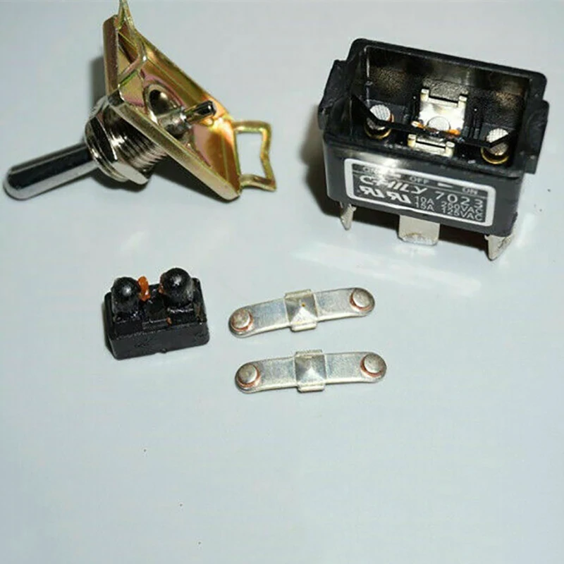 7023 Toggle Switch 10A250VAC 15A125VAC 6PIN ON/OFF/ON Rocker Toggle Switch Three Position 10A-15A