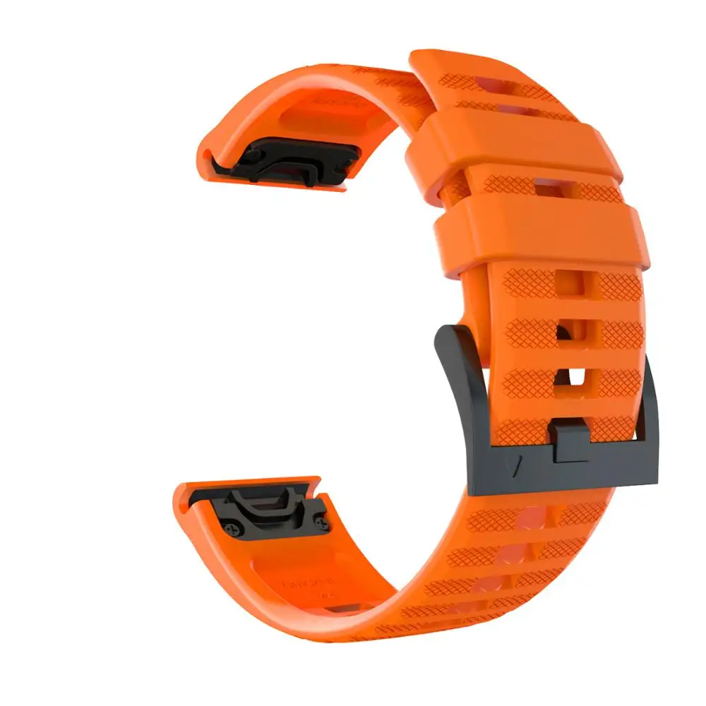 รูปสินค้า สายนาฬิกาซิลิโคนสำหรับ Garmin Fenix 6X Pro 5X 7X 3HR ใส่สบาย ทนทาน