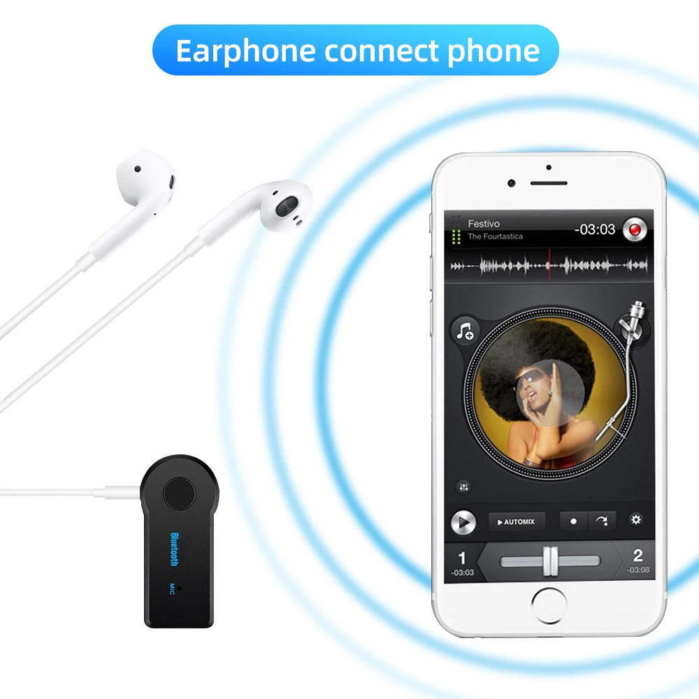 GUUGEI Bluetooth адаптер 3,5 мм Беспроводной автомобильный bluetooth-приемник Aux порт Bluetooth аудио музыкальный динамик адаптер USB 5,0 конвертер