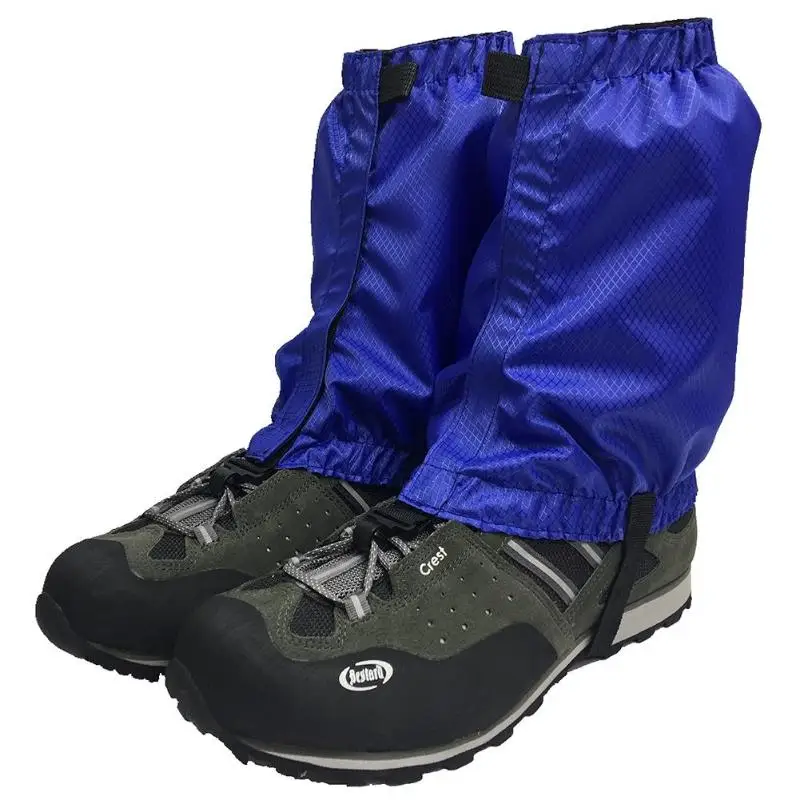 Уличные снежные наколенники для катания на лыжах, лыжные леггинсы гетры для альпинизма, Защита ног, гетры для защиты ног - Цвет: Синий