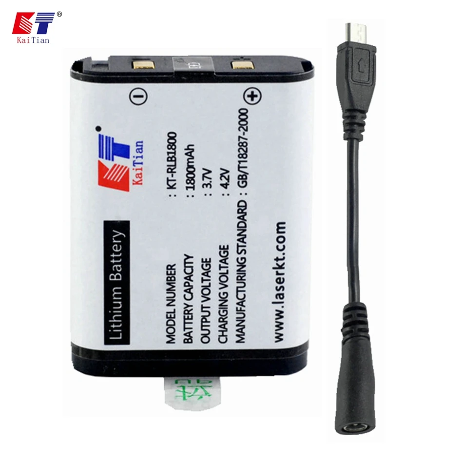 Kaitian Laser Battery Rechargeable Lithium For Selfleveling Green/red Line Nivel Laser 3d