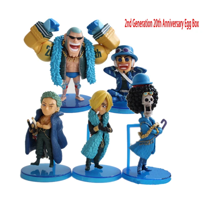 ワンピースフィギュアwcf 周年記念ボックス卵チョッパーロビン津波ルフィゾロサンジブルックuscpアニメコレクタブルモデルおもちゃ Action Figures Aliexpress