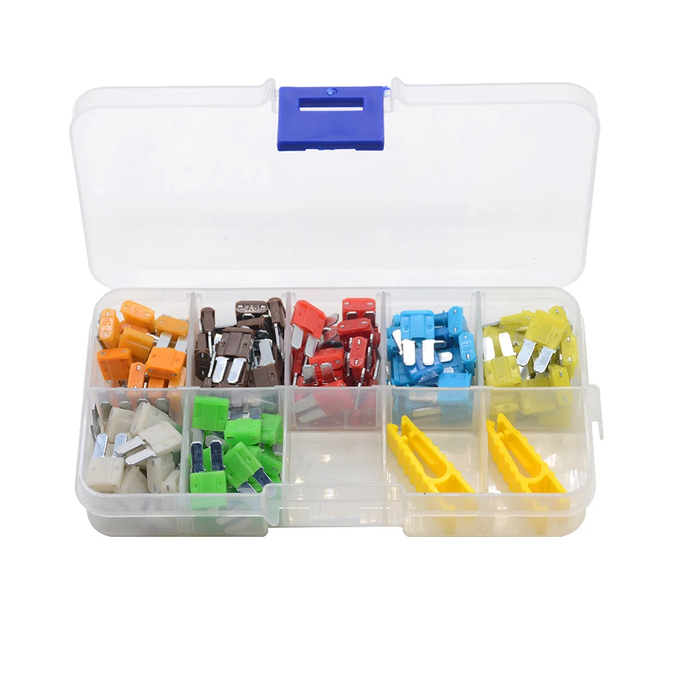 Comprar 1SET 12V 24V 32V Universal del automóvil de la caja de fusibles con 140 Uds coche MICRO 2 de fusible de cuchilla para nuevo Ford Coolway... Mondeo