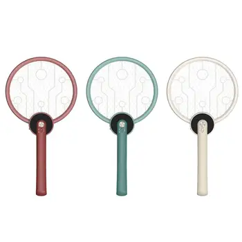 

Foldable Mosquito Swatter Killer Handheld Racket Insect Fly Bug Wasp Fly Swatter Electric Tennis Bat Electric Mosquito Repellent