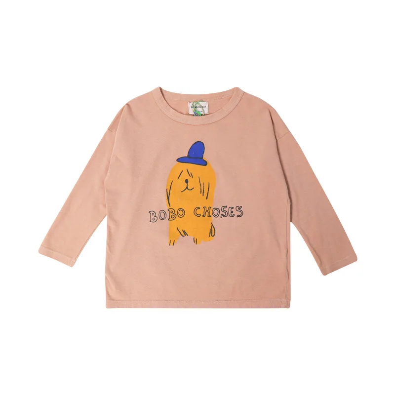 children's t shirt sizes by age	 Ins 2022 Bobo Kids T-Shirts Girls Boys Shirts Boy Tee Baby Long Sleeve Tshirt Cartoon Tops Enfant T Shirt Funny Children Clothes t-shirt design kid Tops & Tees