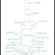 2007 naustique 220 плавающий шаг и коврик для кокпита лодка EVA Тиковый настил 1/" 6 мм