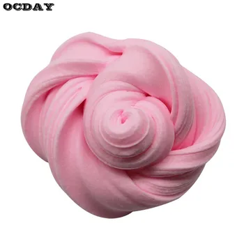 

DIY Solid Color 3D Fluffy Foam Clay Slime DIY Soft Cotton Slime Ball Kit Kids Educational Craft Mud Toy Anti stress Kids Toys
