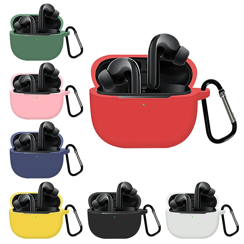 Нескользящий защитный чехол для Xiaomi Mi Flipbuds Pro, Забавный мультяшный силиконовый чехол для наушников