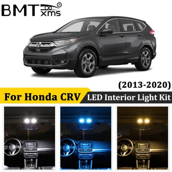 

BMTxms 12Pcs Canbus No Error Auto Led Interior Dome Trunk Lamp License Plate Light For Honda CRV CR-V 4 2013-2020 Car Lighting