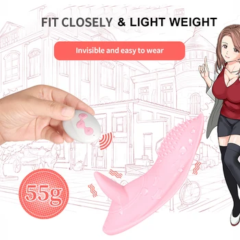 Clitoral Stimulator Wearable Dildo Vibrator for Women Wireless Remote Control Invisible Panties Vibrating Egg Sex Toys for Women 6