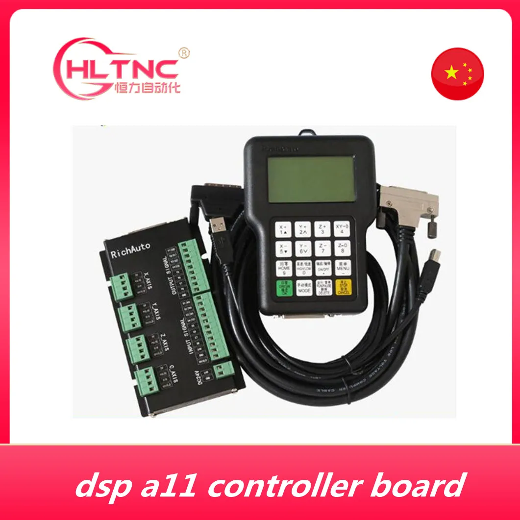 Ричауто A11 DSP контроллер для ЧПУ маршрутизатор управления dsp a11s/a11e плата передачи
