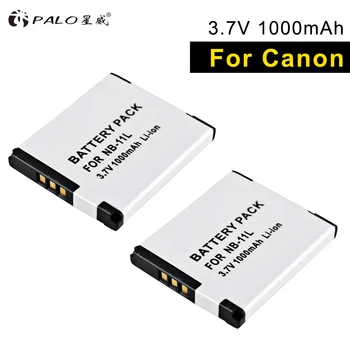 

PALO NB-11L 2pcs li-ion camera battery for Canon SX430 IXUS 265 260 185 180 175 125 132 140 135 IXUS240 245HZ A2300 2400 2500 IS