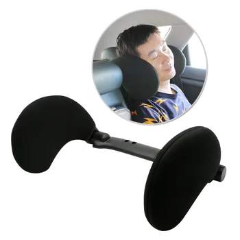 

Hot Car Seat Headrest Car Neck Pillow Sleep Side Nylon Retractable Side Headrest With High Elastic For Children And Adults