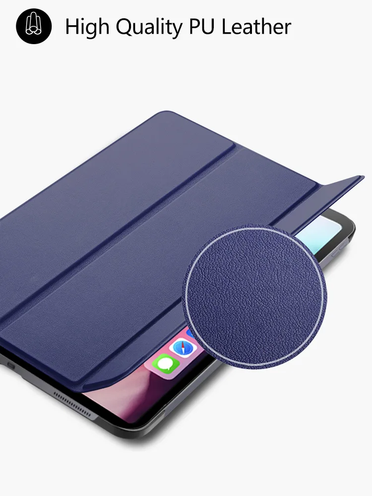 Чехол Funda для iPad Pro 11, чехол для Apple iPad 11 дюймов, A80, Магнитный чехол для планшета+ Защитная пленка для экрана