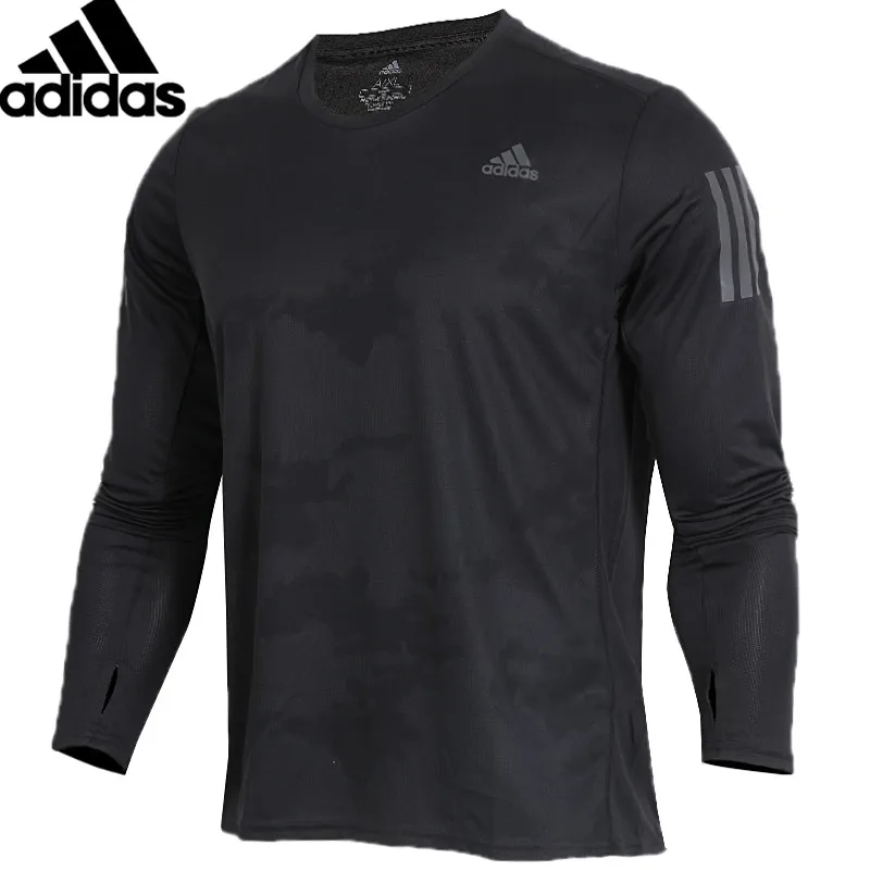 

Original Adidas New Arrival RS LS TEE M Long Sleeve Short Sleeve Tops Breathable Round Collar CE7289