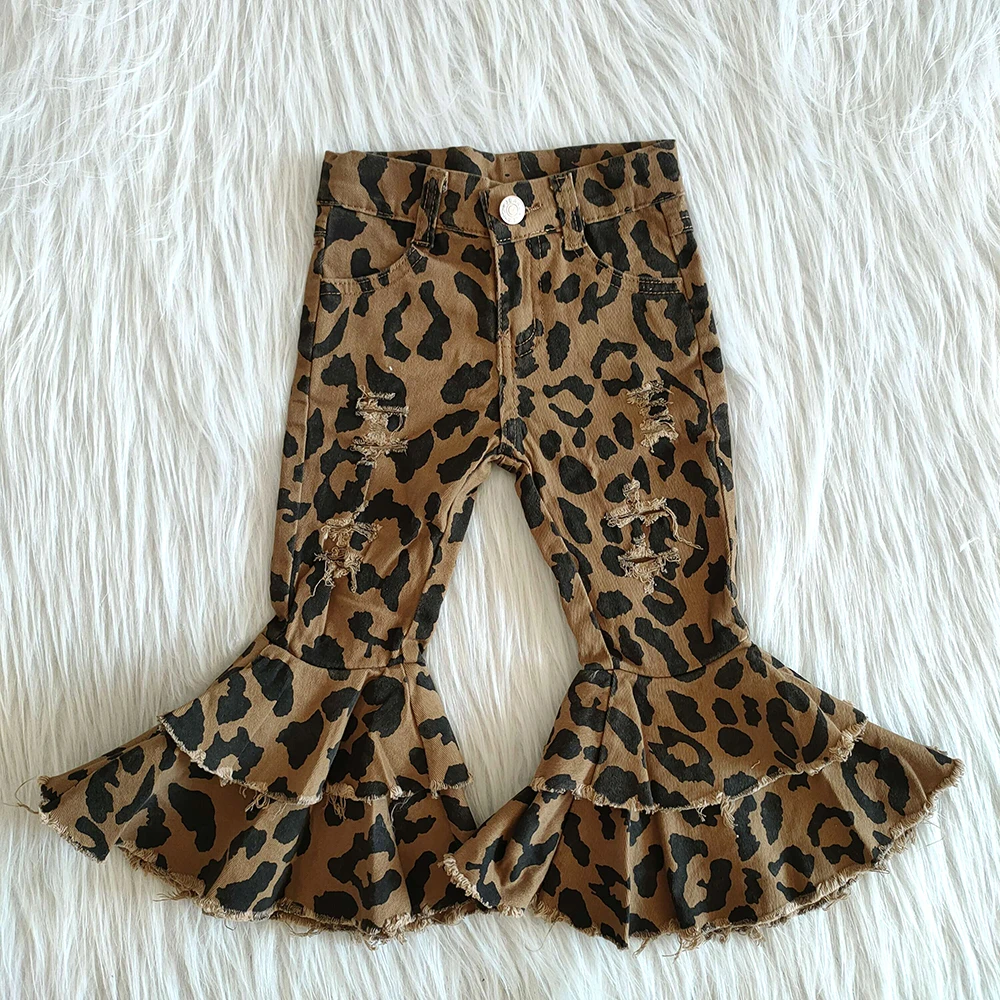 baby leopard pants