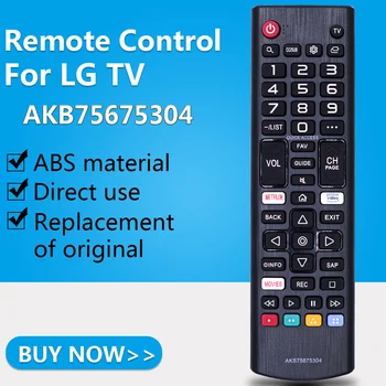 

Remote control for LG TV AKB75675304