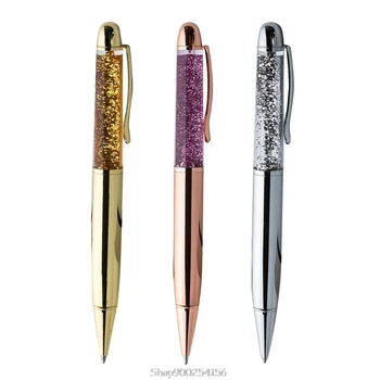 

Creative Crystal Sequin Ball Point Pen Signature Writing Tools Student Office Stationeries O01 20 Dropship