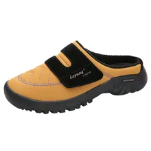 Пара; большие размеры; повседневная домашняя теплая обувь из бархата; удобные хлопковые тапочки с закрытым носком; мужская домашняя обувь на плоской подошве; chaussure homme