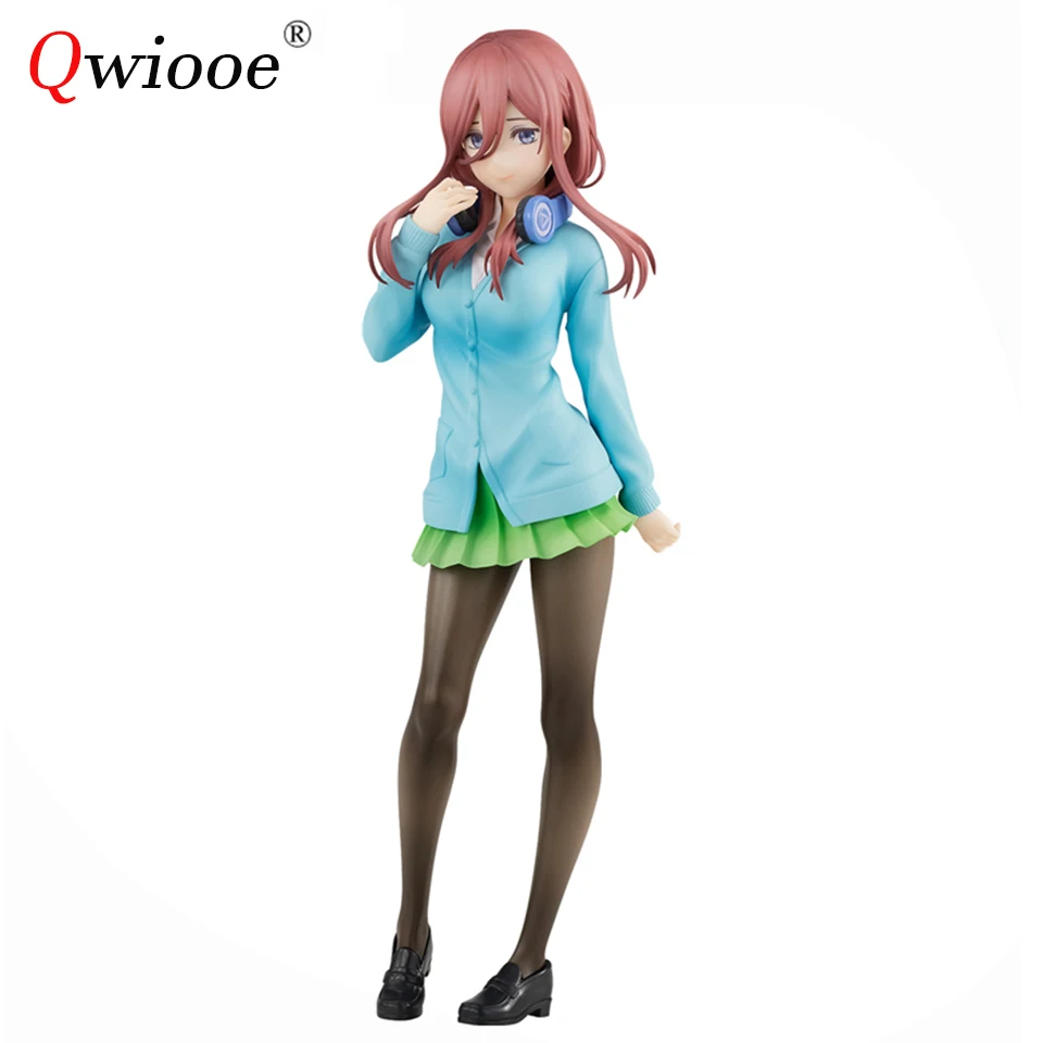 Qwiooe-Figura Anime Japonesa, Gotoubun No Hanayome, Ichika Sanjiu, Yotsuba  Itsuki, Vestido De Noiva, Brinquedos Modelo De Ação, BP Original -  AliExpress