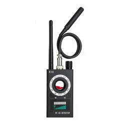 RF Signal detector Anti-spy Detector Camera GPS Signal Lens RF Tracker GSM Audio Bug Finder GPS Scan