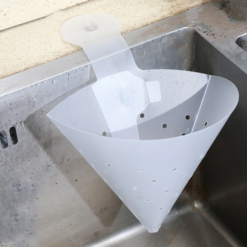 Foldable Filter Sink Strainer Drain Basin Collapsible Simple Oil Screen Sink Drain Kitchen Accessories Home Cleaning