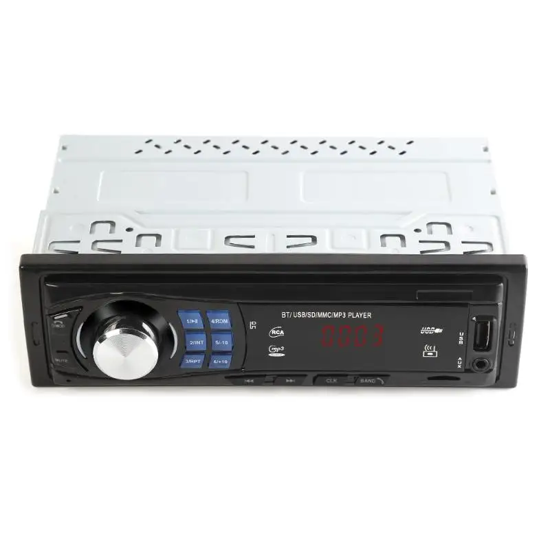 SWM 8013 одиночный DIN автомобильный стерео MP3-плеер головное устройство Bluetooth USB AUX радио