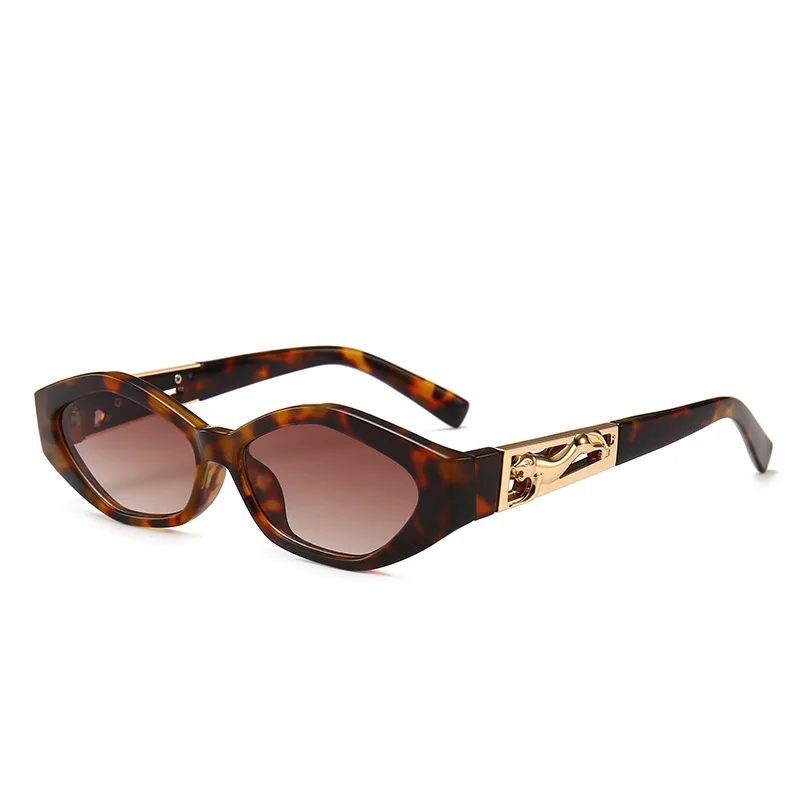 JASPEER маленькие прямоугольные солнцезащитные очки для женщин фирменный Дизайн Винтажные Солнцезащитные очки для мужчин многоугольные очки UV400 Gafas De Sol - Lenses Color: 2