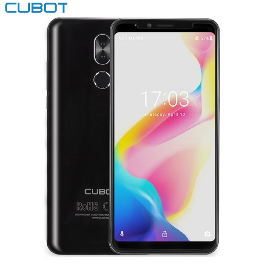 Clearance CUBOT X18 Plus 4G Smartphone Android 8.0 5.99' MTK6750T OctaCore 4GB+64GB 4000mAh 20.0MP+2.0MP Mobile Cellphones