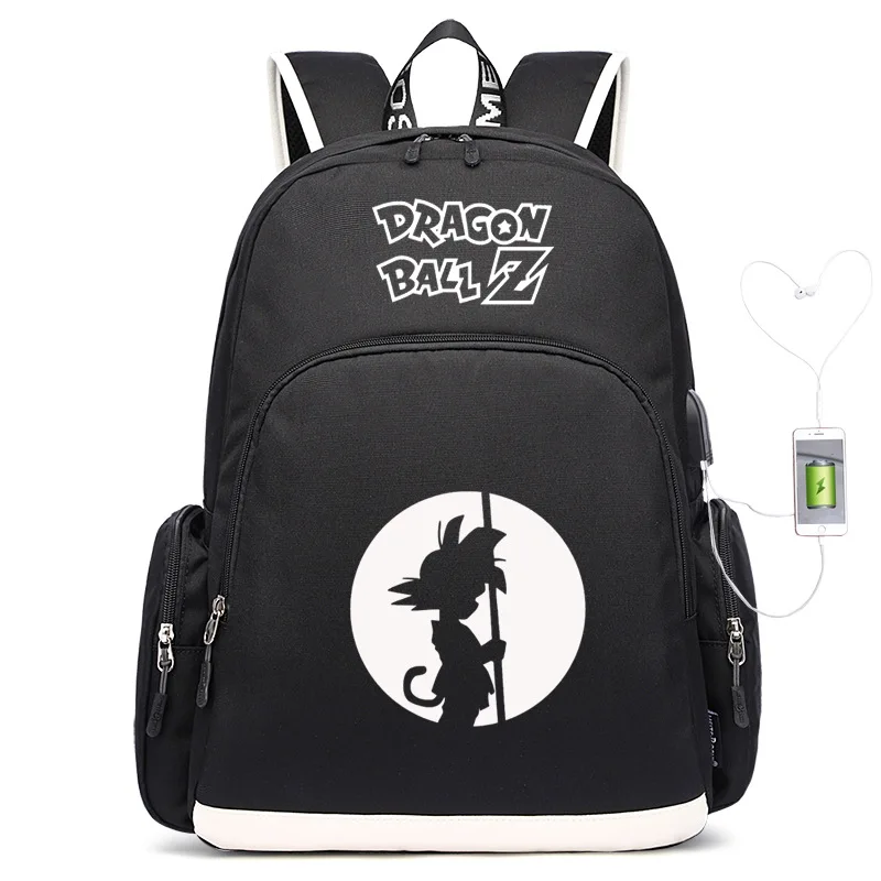 

Dragonball Dragon Ball Backpack Night Light-USB Schoolbag