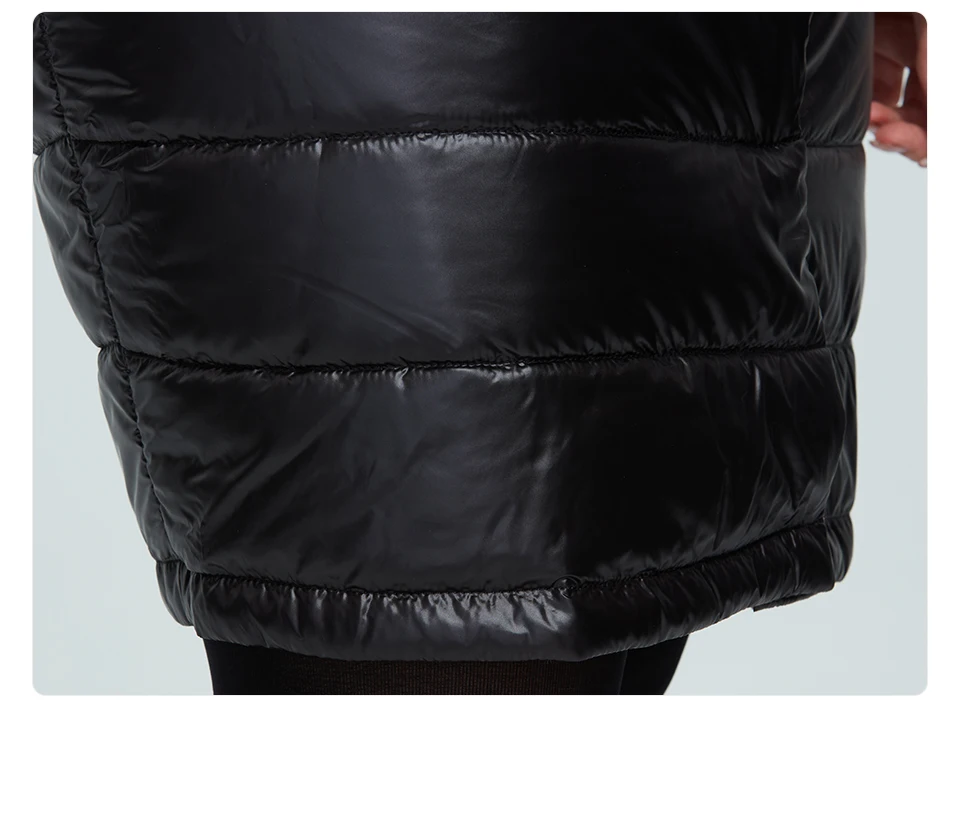 Astrid 2020 New Autumn Winter Womens coat women warm long parka fashion thin Jacket hooded Hight Quality female clothing 1955