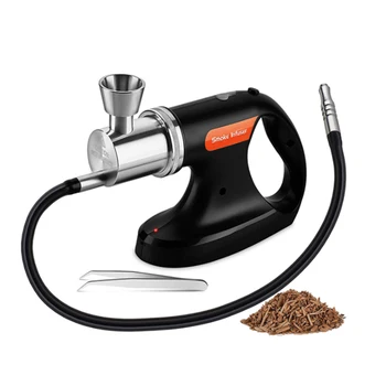 

YUMYTH Smoke Infuser Machine Portable Handheld Cold Smoking Gun with Sous vide Food Drink Cocktail Smoker Woodchips T268