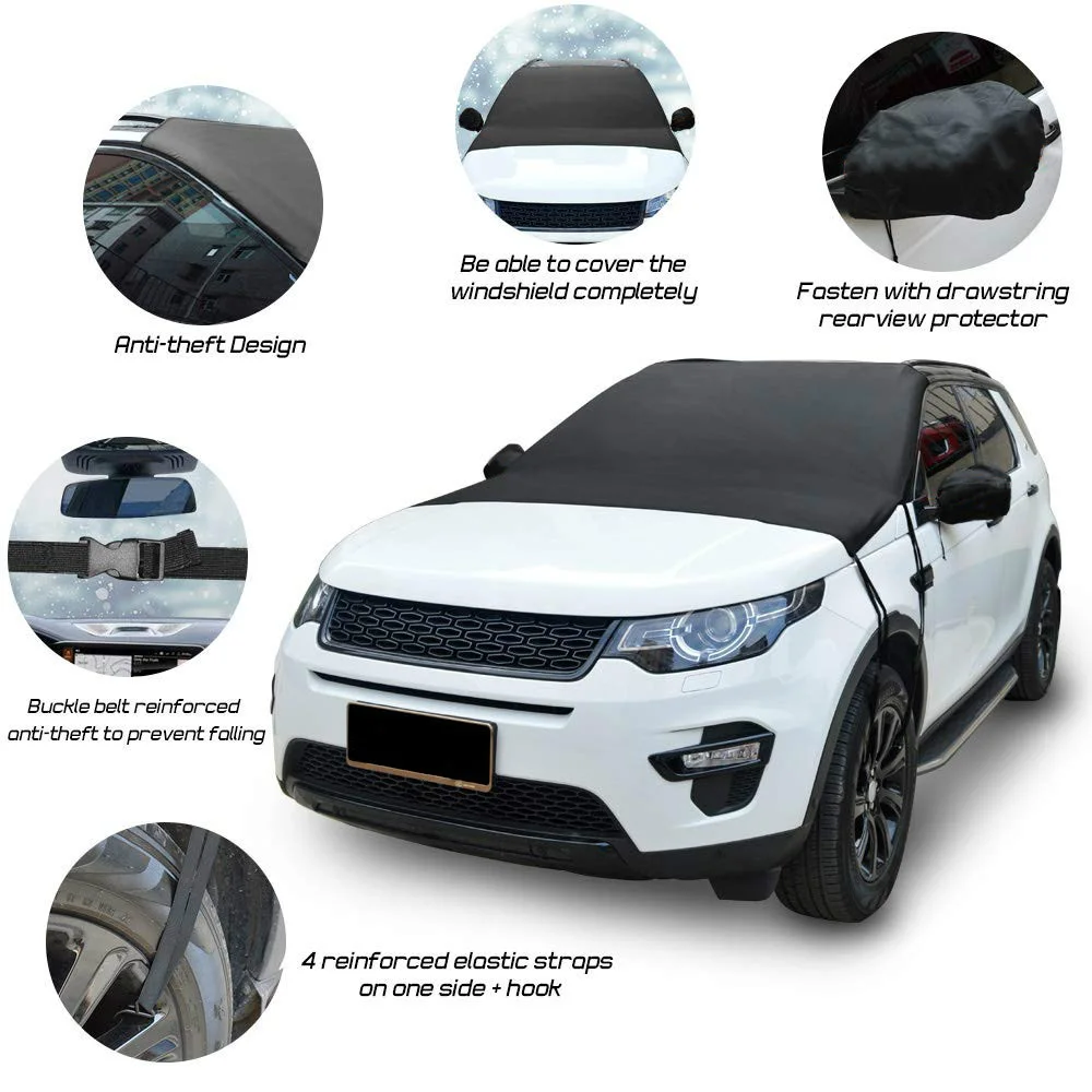 Universal Car Snow Shield Sunshield for Front Windshield Car Cover Frost Dust Waterproof Protection Outdoor Exterior Protector