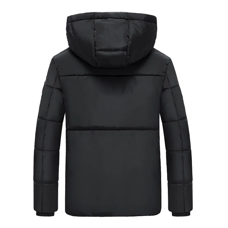 PARATAGO, зимняя куртка с подогревом от USB батареи, Мужская электрическая нагревательная куртка Abdo, мужская куртка с подогревом, большой размер, XL-6XL, теплая одежда P914