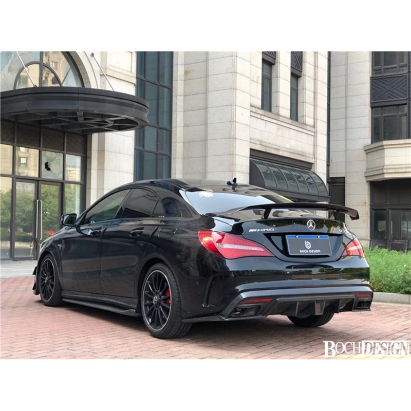 Крышка крыла спойлера GT для Mercedes Benz CLA CLASS W117 CLA45 из углеродного волокна/ФАП задний