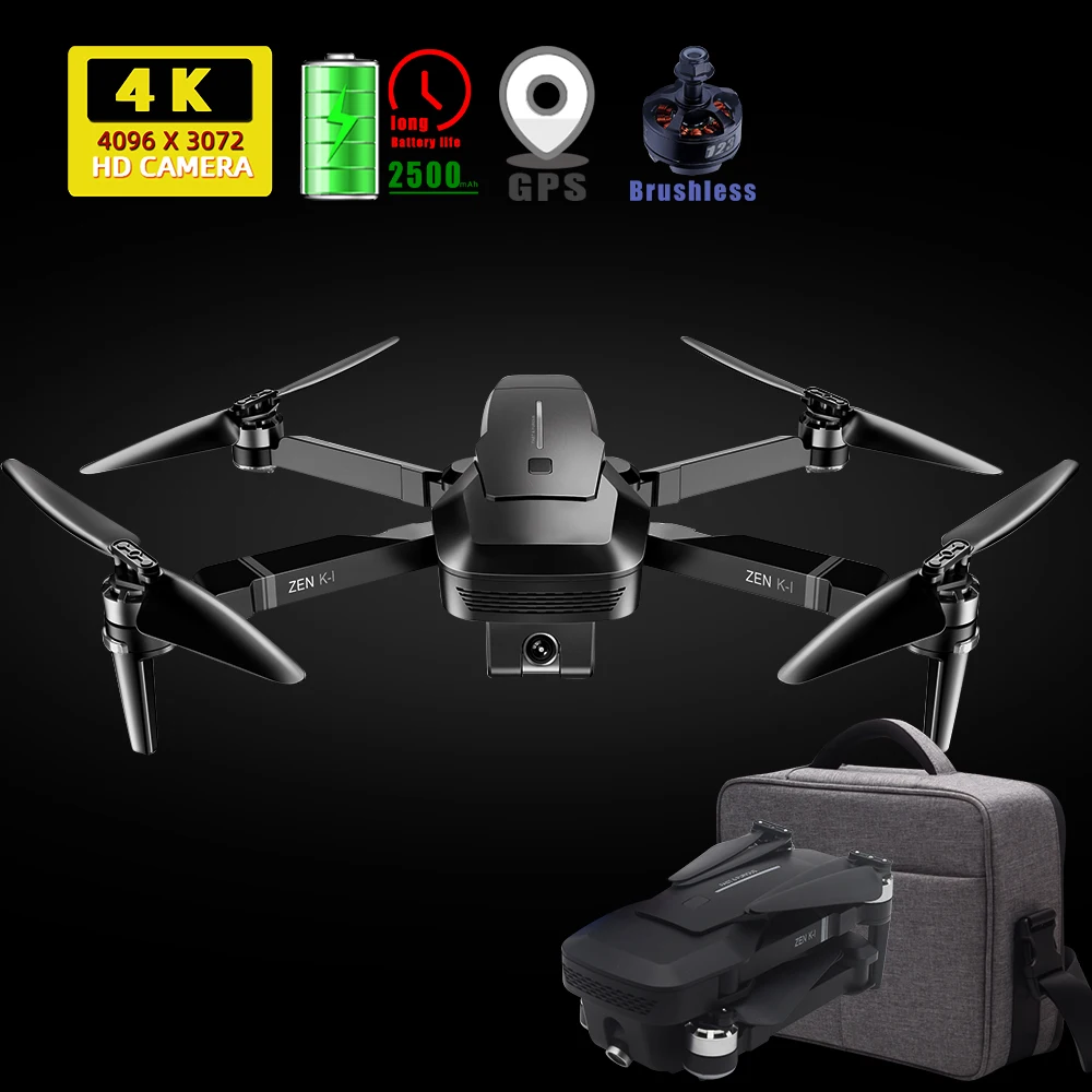 K1 Дрон с hd камерой gps rc вертолет игрушки Квадрокоптер профессиональный селфи PK