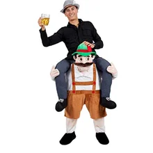Горячий наплечный костюм-талисман, маскарадный костюм для вечеринки, костюм для переноски(пивной/коричневый