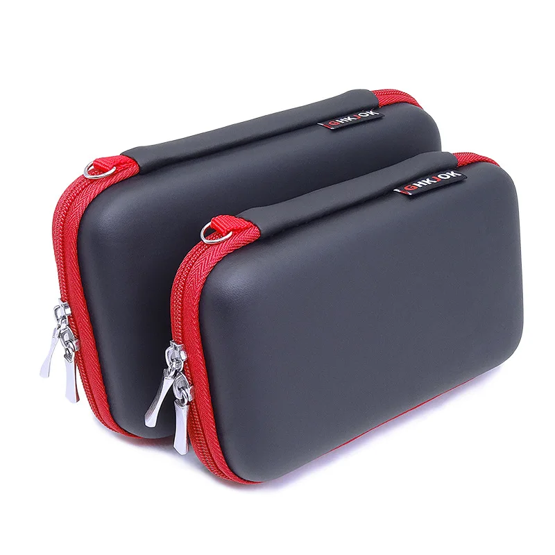 Compact External Hard Drive & Accessories Organizer Case