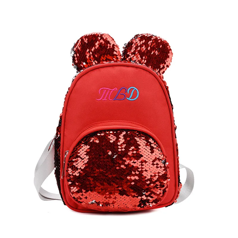 

2019 Summer New Style Sequin Backpack Fashion Cool Style Multi-functional Waterproof Women's Travel Mobile Phone Storgage Bag
