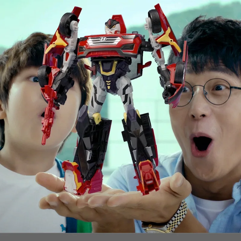 Coffee Treasure Rider Toy Po Cracking Card Treasure Fire Ace Driver Hot Dance Inspector fu long Deformation Robot Car