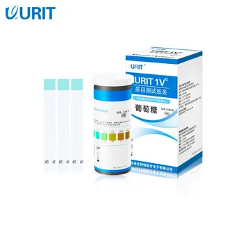 

URIT Urine Glucose PH Test Strips Laboratory Household Diabetes Alkaline Testing Urinalysis Reagent Urine Parameter Test Paper